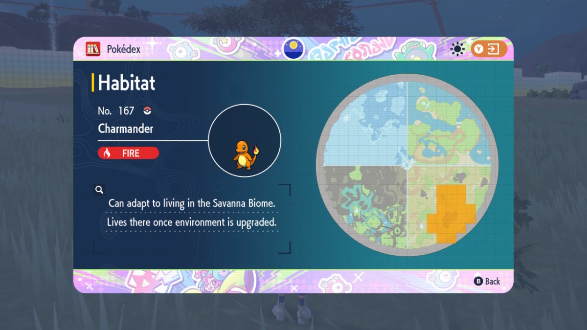 Pokemon SV DLC Charmander location